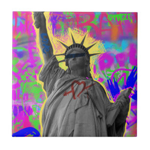 Urban Liberty Modern Artistic Collage Fliese