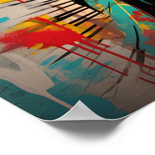 Urban Madonna Poster (Ecke)