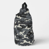 Urban Military Camouflage Pattern Crossbody Bag (Vorderseite)