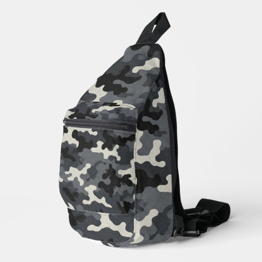 Urban Military Camouflage Pattern Crossbody Bag (Rechte Ecke)