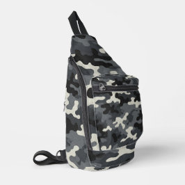 Urban Military Camouflage Pattern Crossbody Bag