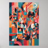 Urban Mirage: Echos in Farbe Poster (Vorne)