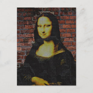 Urban Mona Lisa Postkarte