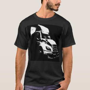 Urban Montreal Sattelschlepper Künstlerisch Poster T-Shirt