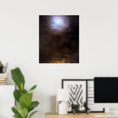 Urban Moon Poster (Heimbüro)