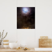 Urban Moon Poster (Küche)
