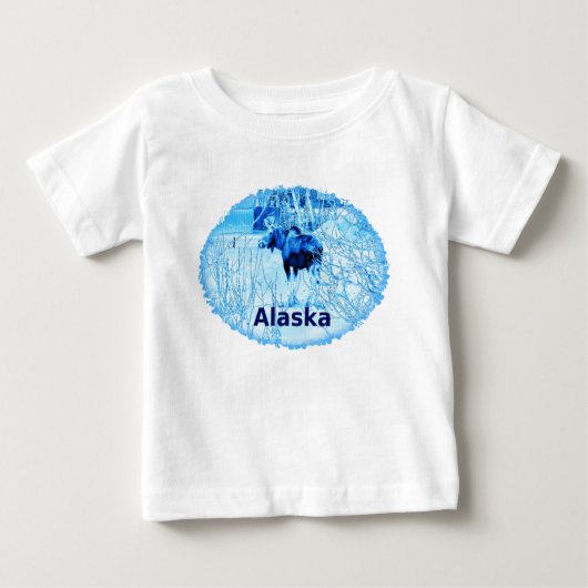 Urban Moose Baby T-shirt (Vorderseite)
