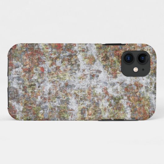 Urban Mosaik Art Mobile Fall Case-Mate iPhone Hülle (Rückseite (Horizontal))