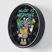 Urban Music is Medicine Graffiti Uhr (Winkel)