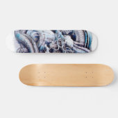 Urban Ninja Dragon Element Custom Pro Park Board Skateboard (Horizontal)