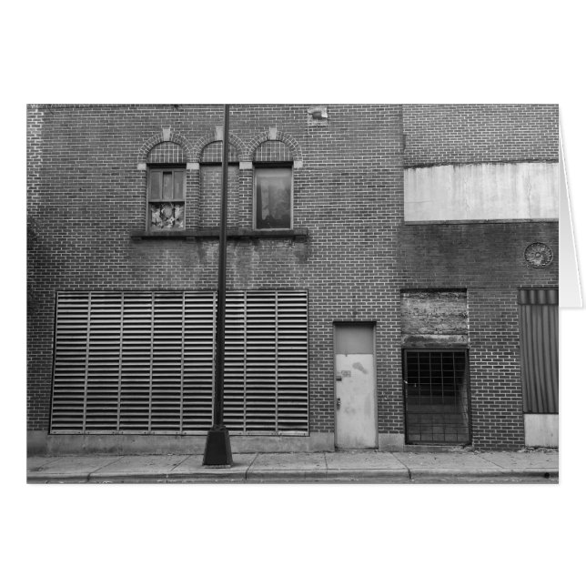 Urban Noir, Karte (Vorderseite (Horizontal))