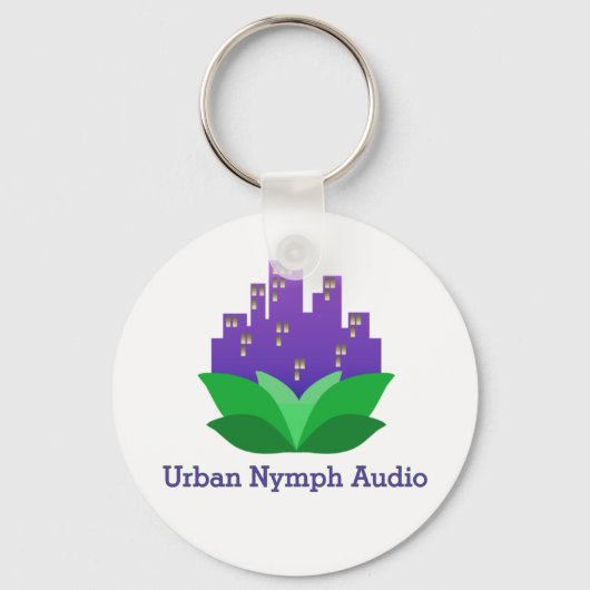 Urban Nymph Audio Logo Schlüsselanhänger (Vorderseite)