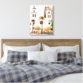 Urban Oasis Wrapped Canvas Leinwanddruck (Insitu (Schlafzimmer))