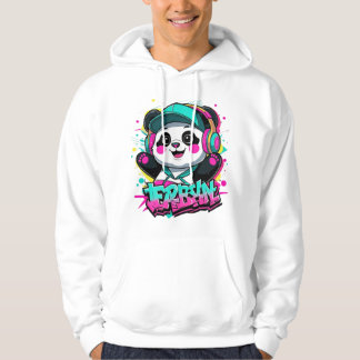 Urban  Panda Vibes Hoodie
