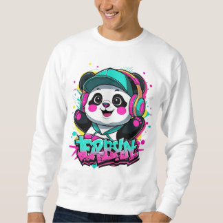 Urban  Panda Vibes Sweatshirt