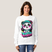 Urban  Panda Vibes Sweatshirt (Vorne ganz)