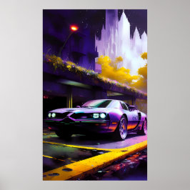 Urban Parking Dreamland Poster