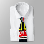 Urban Pattern Coole Graffiti Street Stil Angesagte Krawatte (Gebunden)