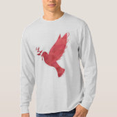 Urban Pigeon T-Shirt - Street Style with a Feather (Vorderseite)