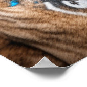 Urban Pitbull City Street Art Graffiti Poster (Ecke)