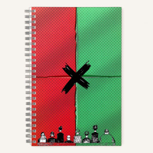 Urban Pop Menge Retro Notizbuch