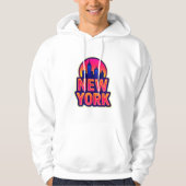 Urban Puls: New York Lights Hoodie (Vorderseite)
