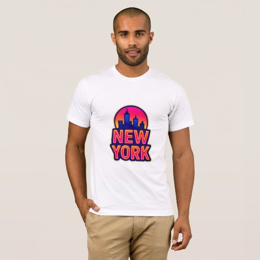 Urban Puls: New York Lights T-Shirt (Vorne ganz)