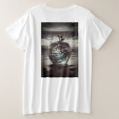 "Urban Pulse: Modernes geometrisches T-Shirt (Design Rückseite)