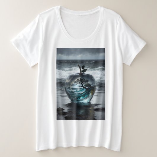 "Urban Pulse: Modernes geometrisches T-Shirt (Design vorne)