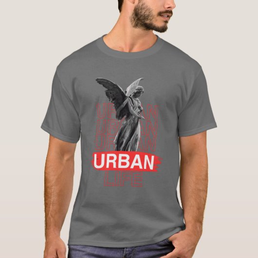 Urban Pulse Umarme das Stadtleben Freund T-Shirt (Vorderseite)