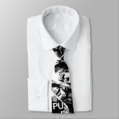 Urban Punk Graffiti Krawatte (Gebunden)