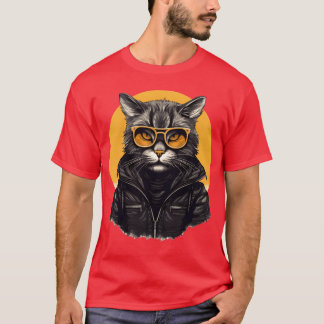 Urban Purfection Cat Spirit Cat Liebhaber lustig T-Shirt