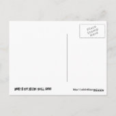 Urban Rabbit Postkarte (Rückseite)