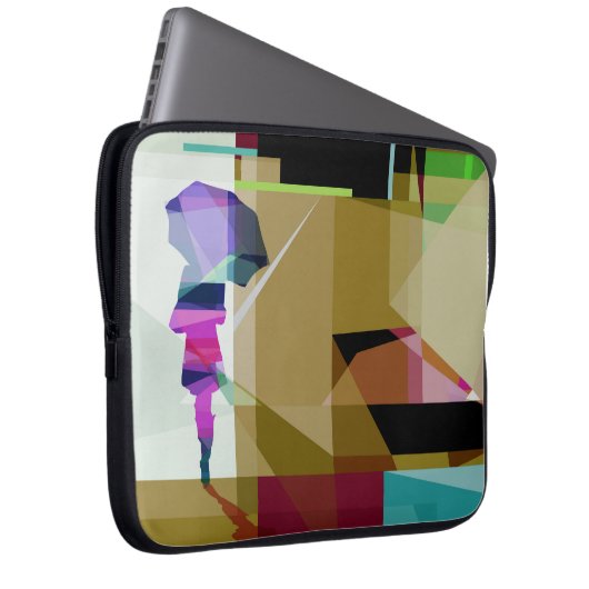 Urban rain - laptop case (Vorne Rechts)