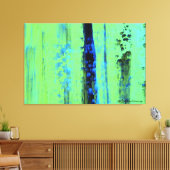 Urban Rain Leinwanddruck (Insitu (Wohnzimmer))