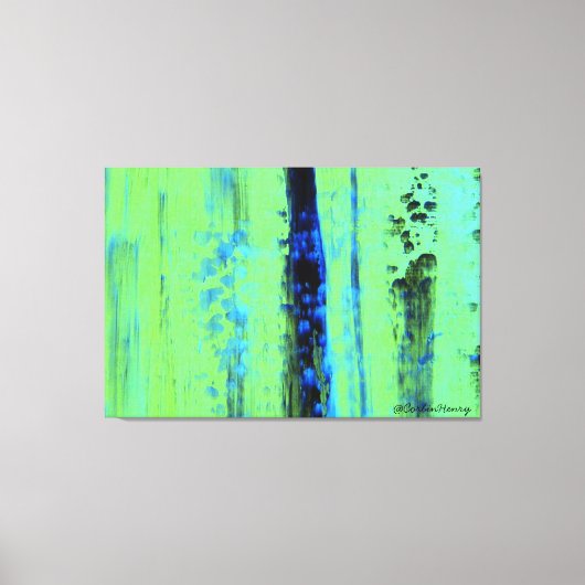 Urban Rain Leinwanddruck (Vorderseite)