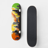 Urban Rainbow Skateboard (Vorderseite)