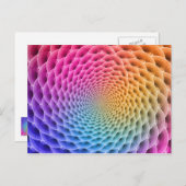 Urban Rainbow Tunnel Postkarte (Vorne/Hinten)