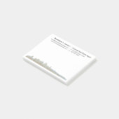 Urban Real Anwesen Personalisiert Post-It® Notes Post-it Klebezettel (angewinkelt)