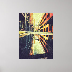 Urban Reflection Leinwanddruck