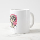 Urban Retro David — Bubblegum Pop Statue Jumbo-Tasse (Vorderseite Rechts)