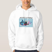 🎶 Urban Rhythm: DJ im Herzen der Stadt 🌆 🎧 Hoodie (Vorderseite)