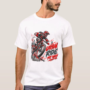 Urban Ride My Way – Extremer Mountainbikesport in T-Shirt