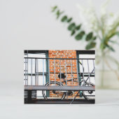 Urban Rider Postkarte (Stehend Vorderseite)