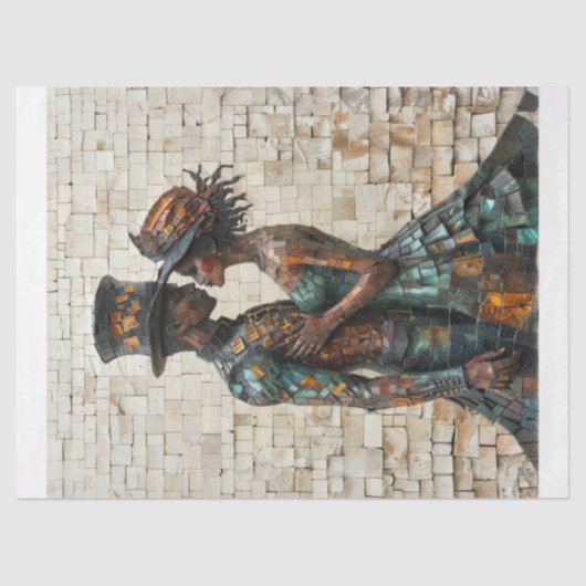 Urban Romance Decoupage Seidenpapier (Vorderseite)