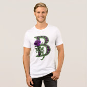 Urban Rose "Liebe dich selbst" Double-Sided Graphi Tri-Blend Shirt (Vorderseite voll)