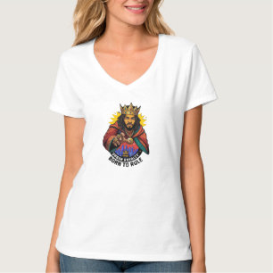Urban Royalty Born To Rule König Grafik Herren T-S T-Shirt
