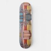 Urban Rustic Cityscape Secret Keeper 2 Skateboard (Vorderseite)