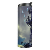 Urban Rustic Cityscape Vagabond Thermosbecher (Nach links gedreht)