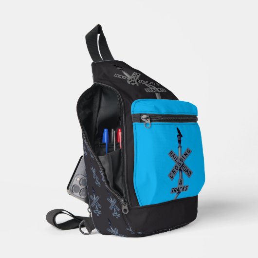 Urban Rustic Cityscape Watcher 2 Print Cut Sew Bag Crossbody Bag (Offen)